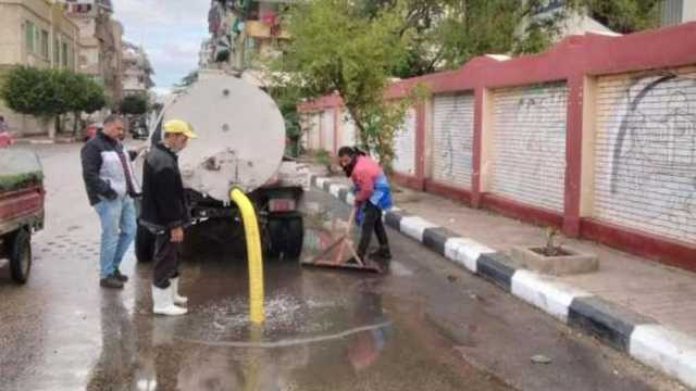 تحركات سريعة في المحافظات لكسح مياه الأمطار.. غرف عمليات واستعدادات قصوى
