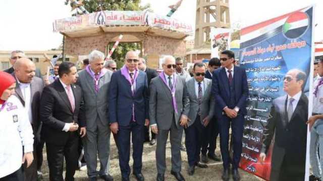 محافظ المنيا يفتتح المهرجان الكشفي الإرشادي السابع في جامعة المنيا