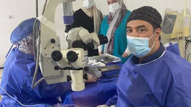 نجاح إجراء عمليتين لزراعة القرنية في مستشفى الرمد بالمنصورة