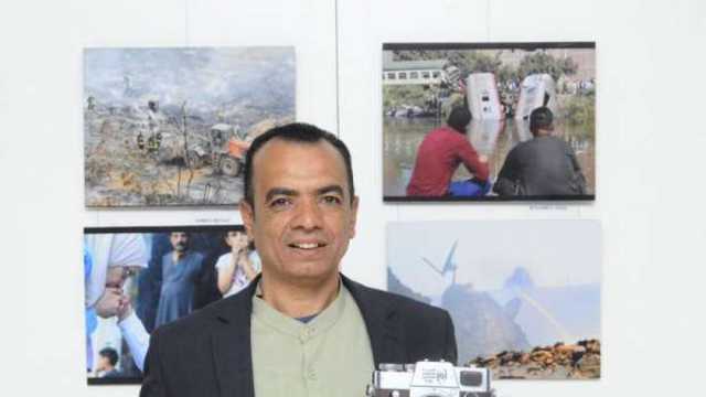 مركز أول.. محمد أسد يفوز بجائزة شعبة المصورين لأفضل صورة صحفية في 2024