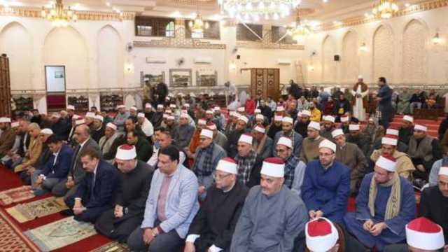محافظ المنوفية يشهد الاحتفال بليلة النصف من شعبان بمسجد الرؤوف الرحيم