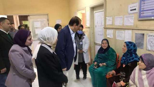 نائب وزير الصحة يتفقد عددا من المستشفيات ووحدات طب الأسرة في بني سويف