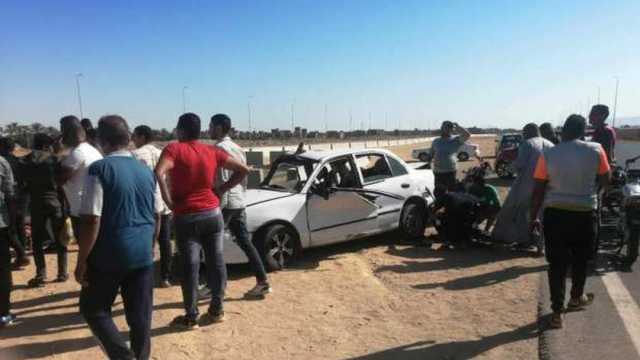 مصرع رضيعه وإصابة طفلة في حادث تصادم بأوسيم 