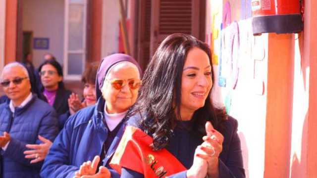 وزيرة التضامن تزور مدرسة راهبات الراعي الصالح بشبرا.. تخرجت فيها من 35 عاما
