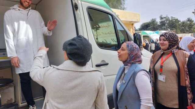 إطلاق قافلة طبية للأكثر احتياجا في مركز أبو قرقاص ضمن مبادرة بداية