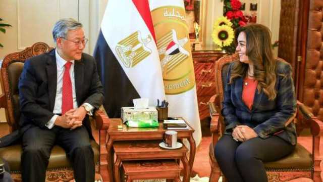 وزيرة التنمية المحلية تبحث مع سفير كوريا الجنوبية التعاون بمجال إدارة المخلفات الصلبة