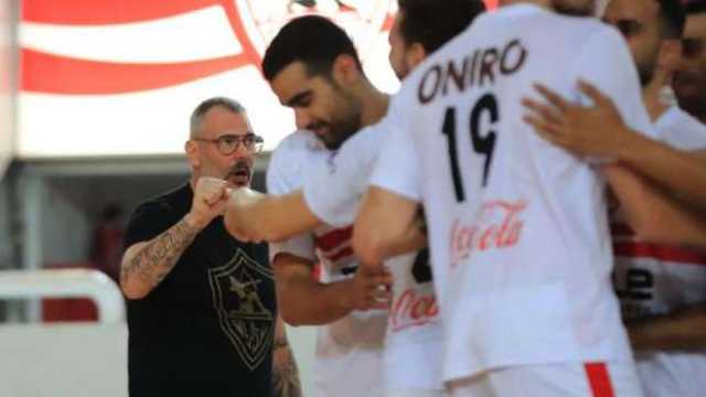 الزمالك يفوز على اتحاد الشرطة في دوري الطائرة