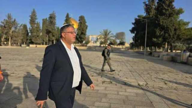 إيتمار بن غفير يقتحم المسجد الأقصى.. ونتنياهو يتبرأ من تصرفه