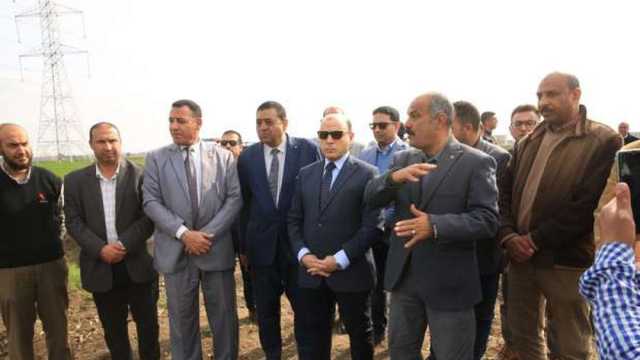 محافظ كفر الشيخ يتفقد المزرعة البحثية وبرنامج بحوث القمح بـ«سخا»