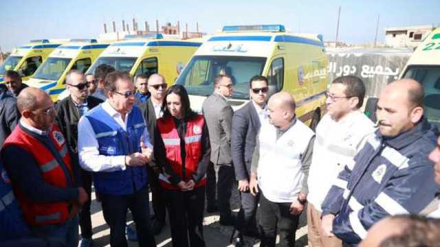 استعدادا لاستقبال مصابي غزة.. وزير الصحة يتفقد تجهيزات الإسعاف والمستشفيات في الشيخ زويد| عاجل