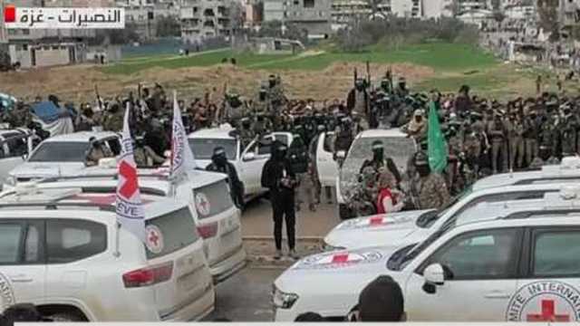 بدء مراسم تسليم 3 محتجزين إسرائيليين ضمن الدفعة السابعة لصفقة التبادل