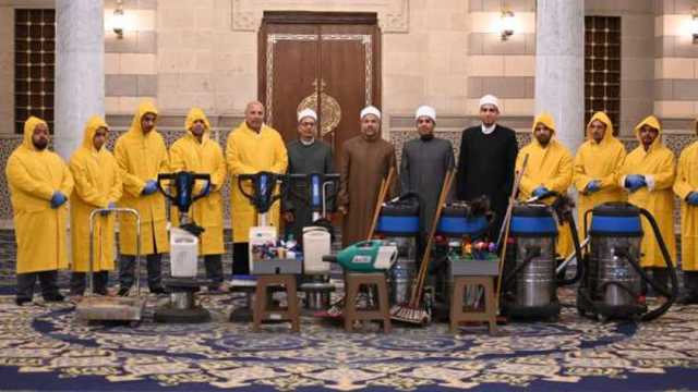حملة نظافة في مساجد الجمهورية استعدادا لاستقبال شهر رمضان