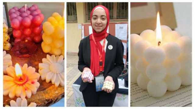 «العود والنعناع والفانيليا».. «رحمة» تحارب الاكتئاب بالشموع العطرية