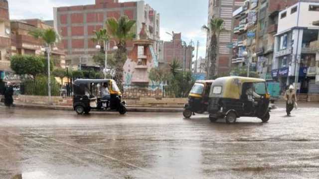 هطول أمطار ورفع حالة الطوارئ في كفر الشيخ.. تقلبات جوية مفاجئة