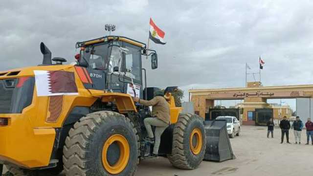 سائقو شاحنات إعادة إعمار غزة: فخورون بموقف الرئيس السيسي ضد التهجير