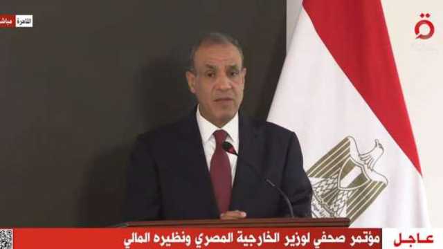 وزير الخارجية لنظيره المالي: مصر تنفتح إلى مزيد من التعاون مع دول الساحل الأفريقي
