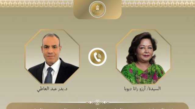 وزير الخارجية يبحث مع نظيرته النيبالية إعادة إعمار قطاع غزة 