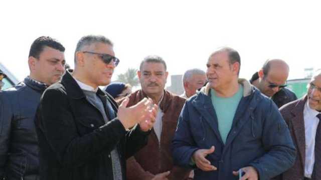 محافظ الجيزة يتابع تنفيذ المرحلة الأولى لتشجير الطريق الدائري