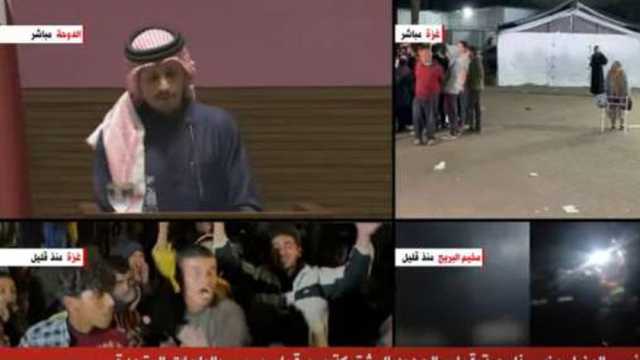 بدء المؤتمر الصحفي لرئيس الوزراء القطري حول مفاوضات غزة