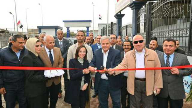 افتتاح مركز العملاء بمحطة مياه رأس كاوتش بالبحيرة.. يخدم 174 ألف نسمة