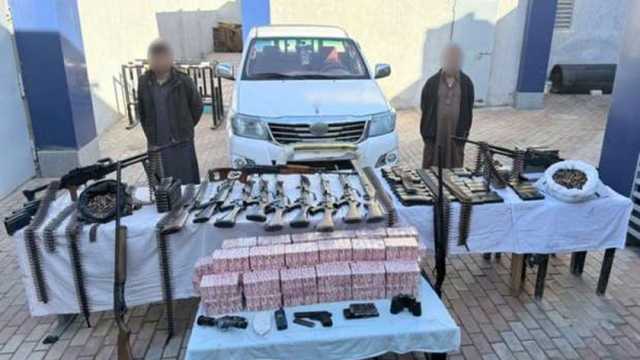 ضبط تشكيل عصابي شديد الخطورة من تجار المخدرات والأسلحة بمطروح
