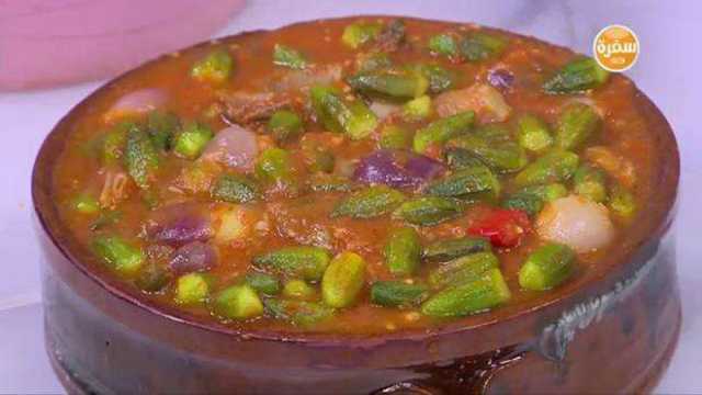 طريقة تفريز البامية بخطوات سهلة لشهر رمضان على خطى نجلاء الشرشابي