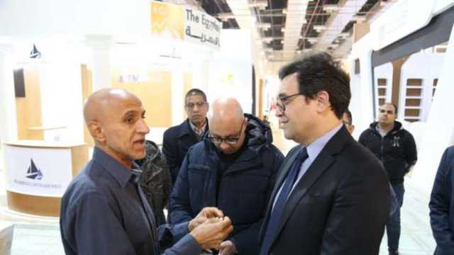 وزير الثقافة يتفقد التجهيزات النهائية لمعرض القاهرة الدولي للكتاب