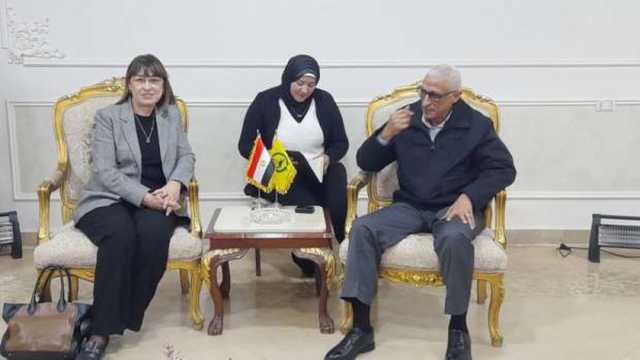 محافظ شمال سيناء يستقبل المنسق المقيم للأمم المتحدة في مصر
