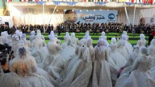 «مستقبل وطن» يوزع جهاز 100 عروسة في الفيوم