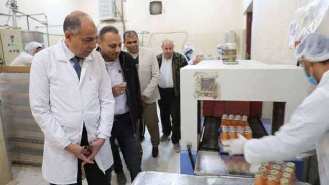 محافظ المنيا يتفقد عددا من المشروعات الصناعية في مركز سمالوط