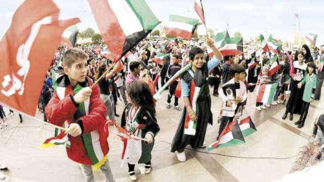 في العيد الوطني الـ64.. معالم الكويت تتزين لاستقبال آلاف المواطنين