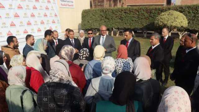محافظ القليوبية يشهد تعيين دفعة جديدة للمهندسين بسقارة ويبدأ توزيعهم
