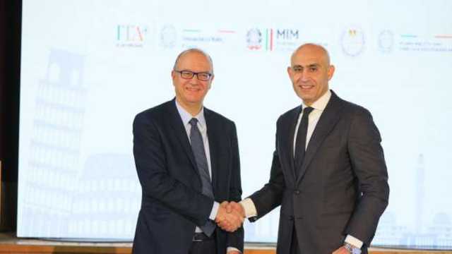 وزير التعليم يلتقي بنظيره الإيطالي في معهد السالزيان لتوقيع اتفاقيات تعاون