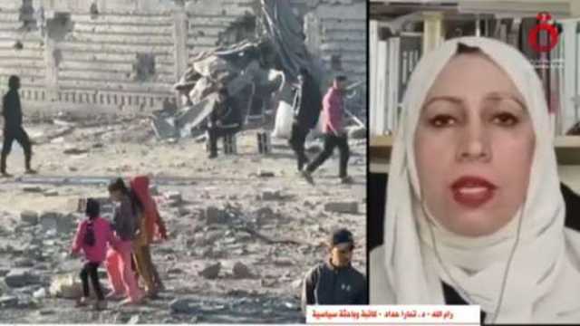 باحثة سياسية: إيجابية من تحقيق الصفقة بين حماس وإسرائيل بضغط أمريكي