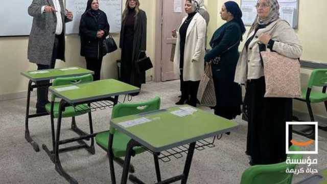 «حياة كريمة» تزور مدرسة نهضة مصر الثانوية للتكنولوجيا التطبيقية