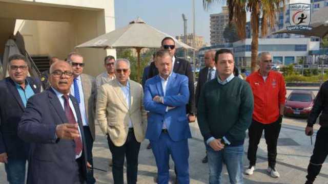 تفاصيل زيارة رئيس اللجنة البارالمبية الدولية للمركز الأولمبي بالمعادي (صور)