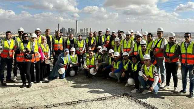 وفد من «هندسة المنصورة» يزور ناطحات سحاب العاصمة الإدارية الجديدة