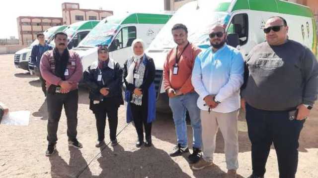 الكشف على 2646 مريضا في 8 قوافل طبية بجنوب سيناء ضمن «حياة كريمة»