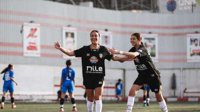 الزمالك يكتسح بالم هيلز 10-0 في دوري الكرة النسائية