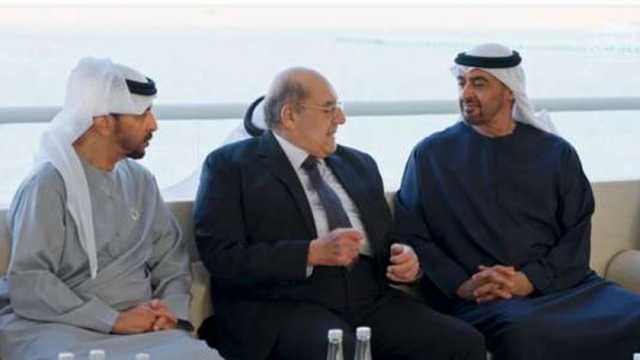 «بن زايد» يستقبل رئيس مجلس الشيوخ المصري بالإمارات العربية المتحدة