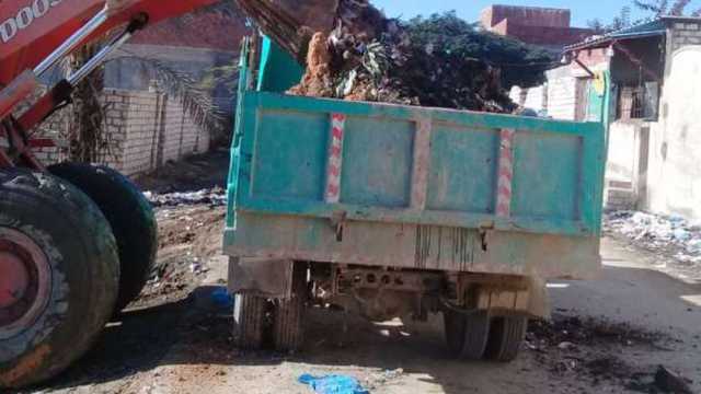حملة لإعادة الانضباط وإزالة الإشغالات بشوارع مدينة الحمام.. صور