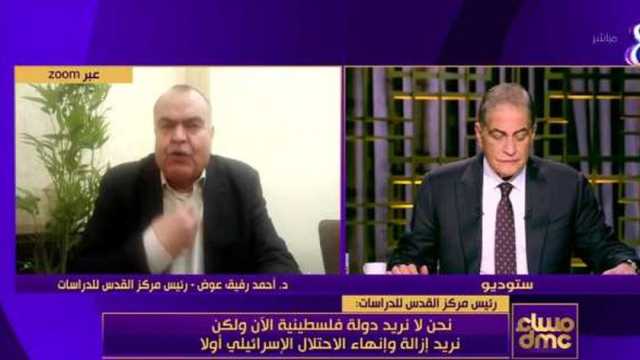 «القدس للدراسات»: لا نريد دولة فلسطينية الآن ولكن نسعى لإنهاء الاحتلال أولًا