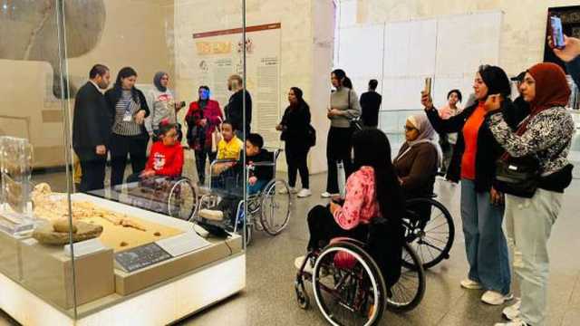 متحف الحضارة ينظم فعاليات بلغة الإشارة لزائريه من ذوي الهمم