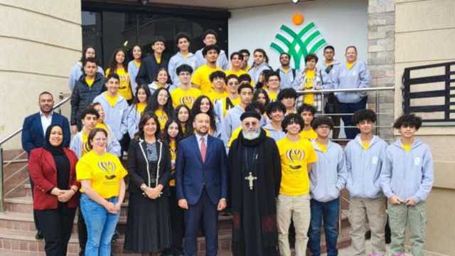 «التحالف الوطني» يستقبل وفدا من شباب مدرسة فيلوباتير كولدچ الكندية