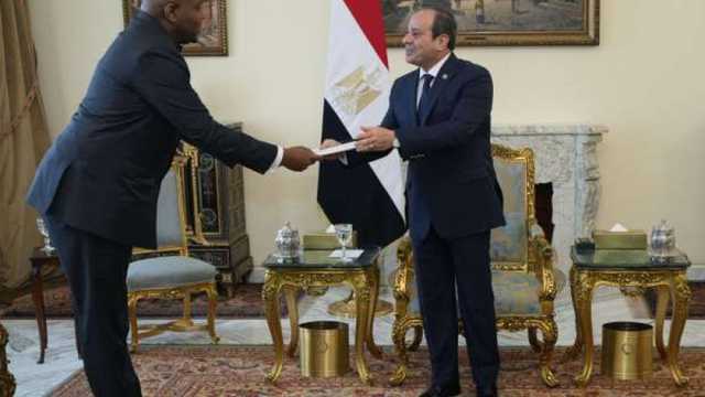 الرئيس السيسي يلتقي مستشار رئيس الكونغو: حريصون على إقامة مشروعات تنموية في إفريقيا