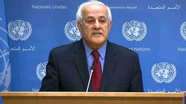 مندوب فلسطين بالأمم المتحدة: مصر وقطر تبذلان جهودا مكثفة لضمان تنفيذ وقف النار