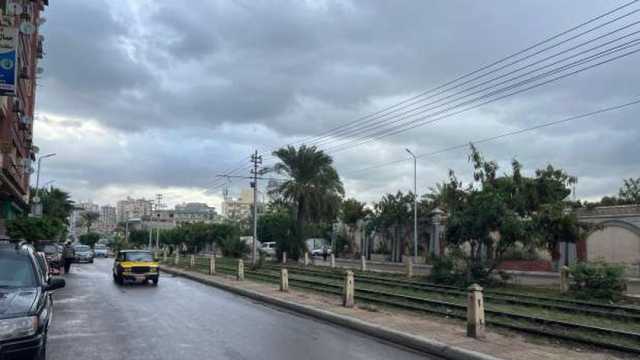 سقوط أمطار خفيفة على الإسكندرية وتوقعات بتجددها خلال الساعات المقبلة