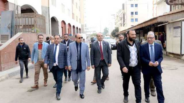 رئيس جامعة المنصورة يتفقد التوسعات الإنشائية بالمراكز الطبية ومستشفى الأطفال
