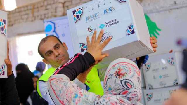 انطلاق أعمال قوافل صناع الخير في رأس غارب بالبحر الأحمر