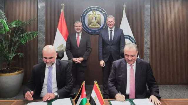 مصر والأردن تتفقان على الاستفادة من البنية التحتية المصرية لاستقبال الغاز